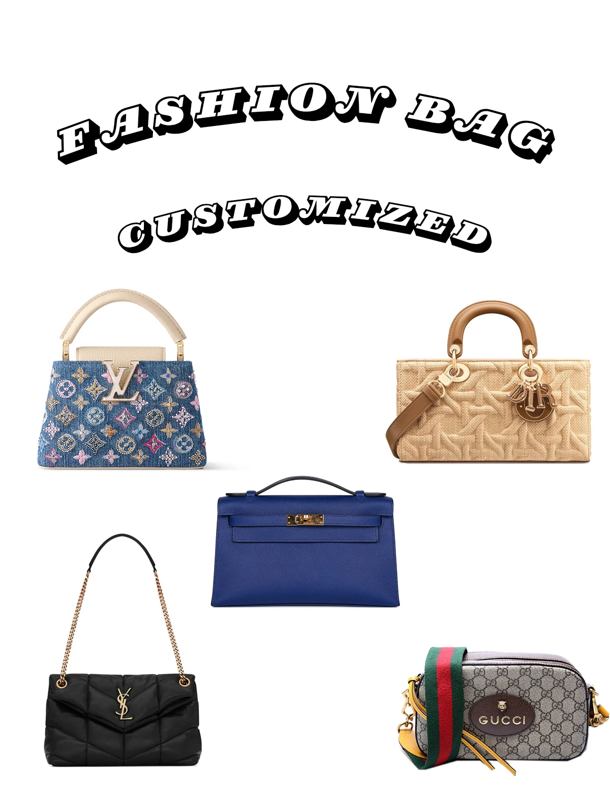 Customized fashion bags