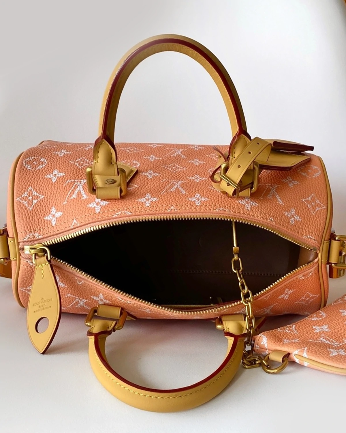 Speedy P9 Bandoulière 25 “Summer Peach”