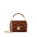 GO-14 MM in Smoked Tan quilted lambskin leather with toasted effect.