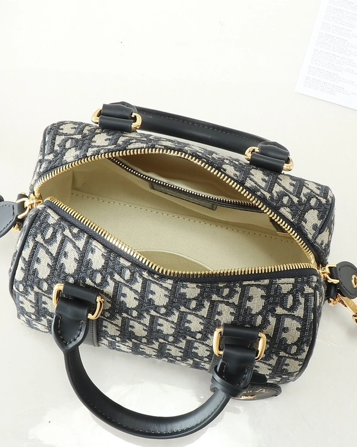 Groove 20 Bag “Blue Oblique Jacquard”