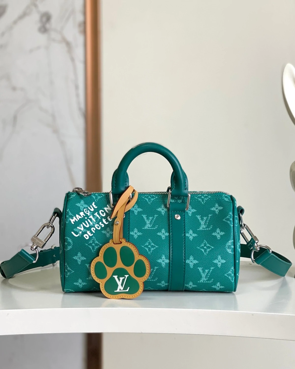 Keepall Bandoulière 25 “Monogram Heritage Green”