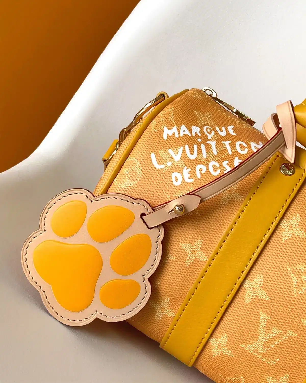 Keepall Bandoulière 25 “Monogram Heritage Yellow”