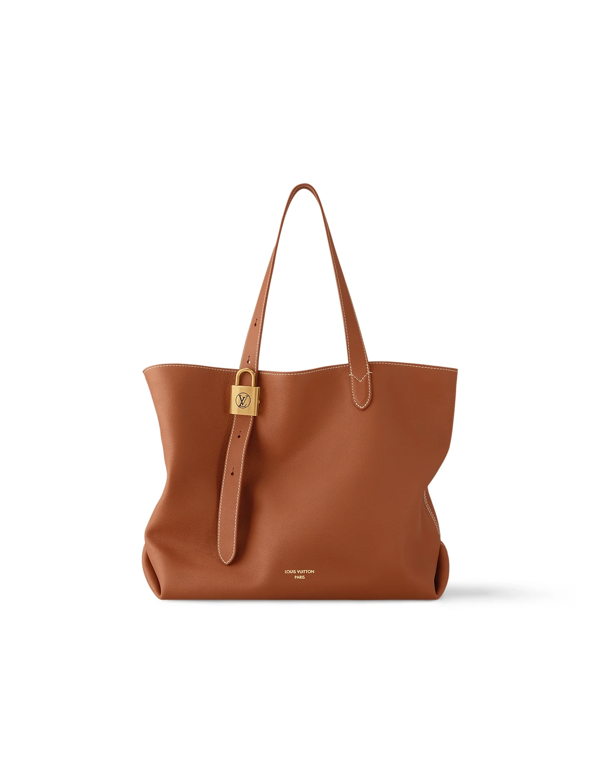 Low Key Cabas MM “Cognac Brown”