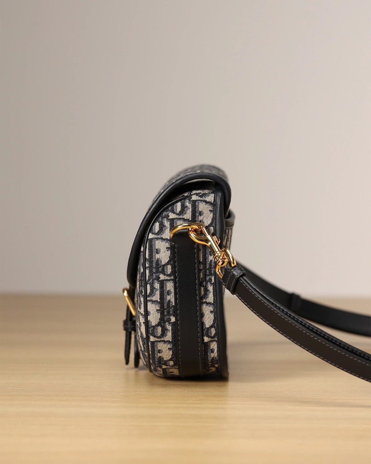 Medium Bobby Bag “Blue Oblique Jacquard”