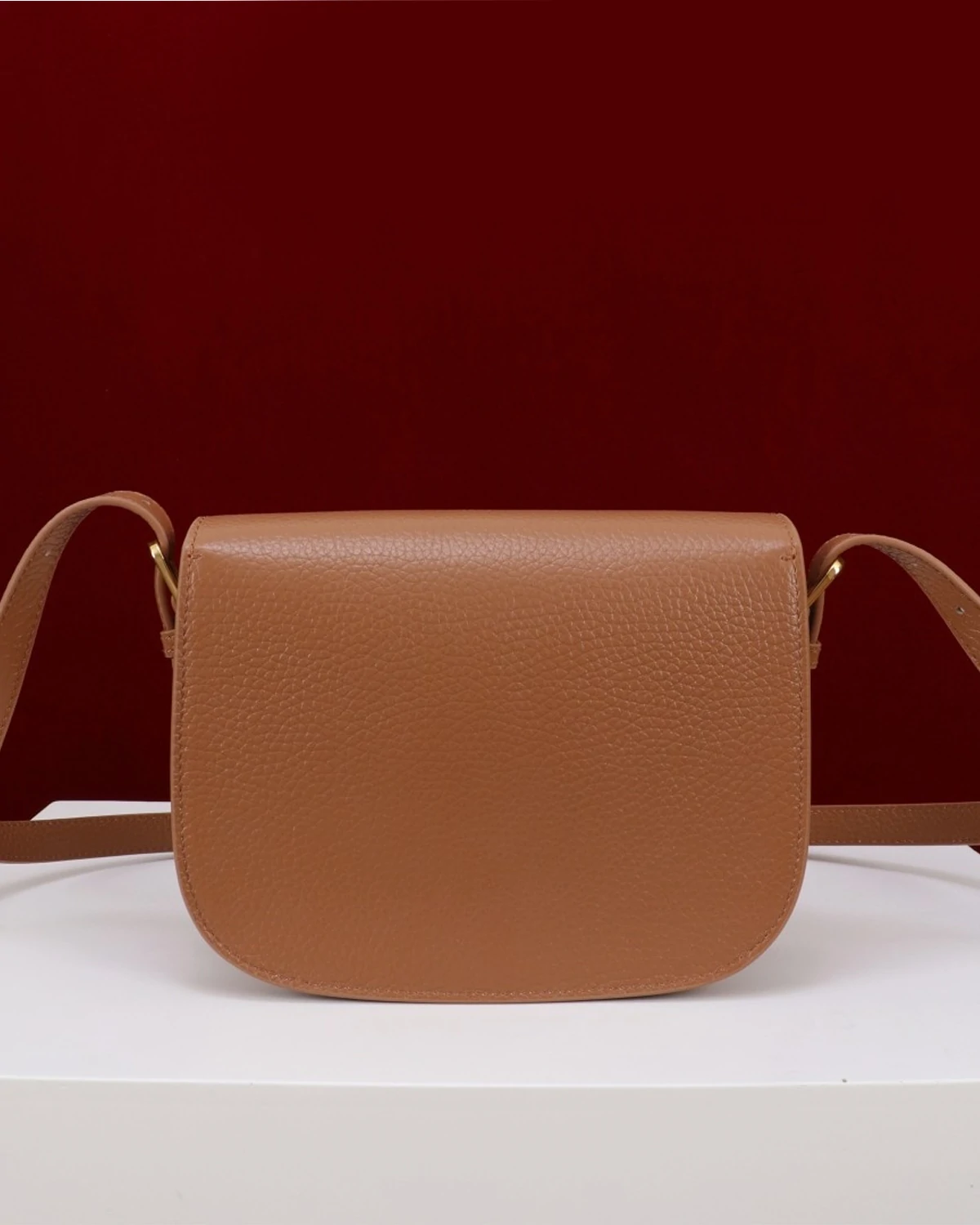 Medium Bobby Bag “Camel Grained Calfskin”