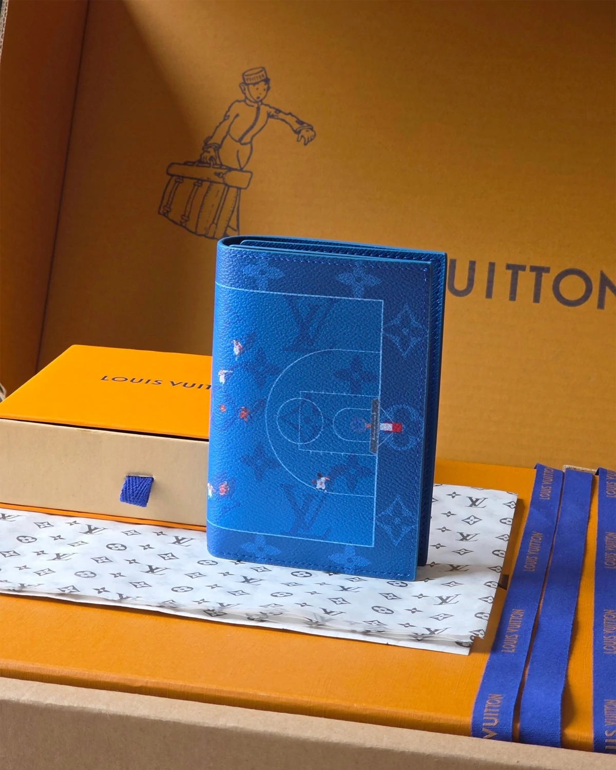 Passport Cover “Basketball Blue”