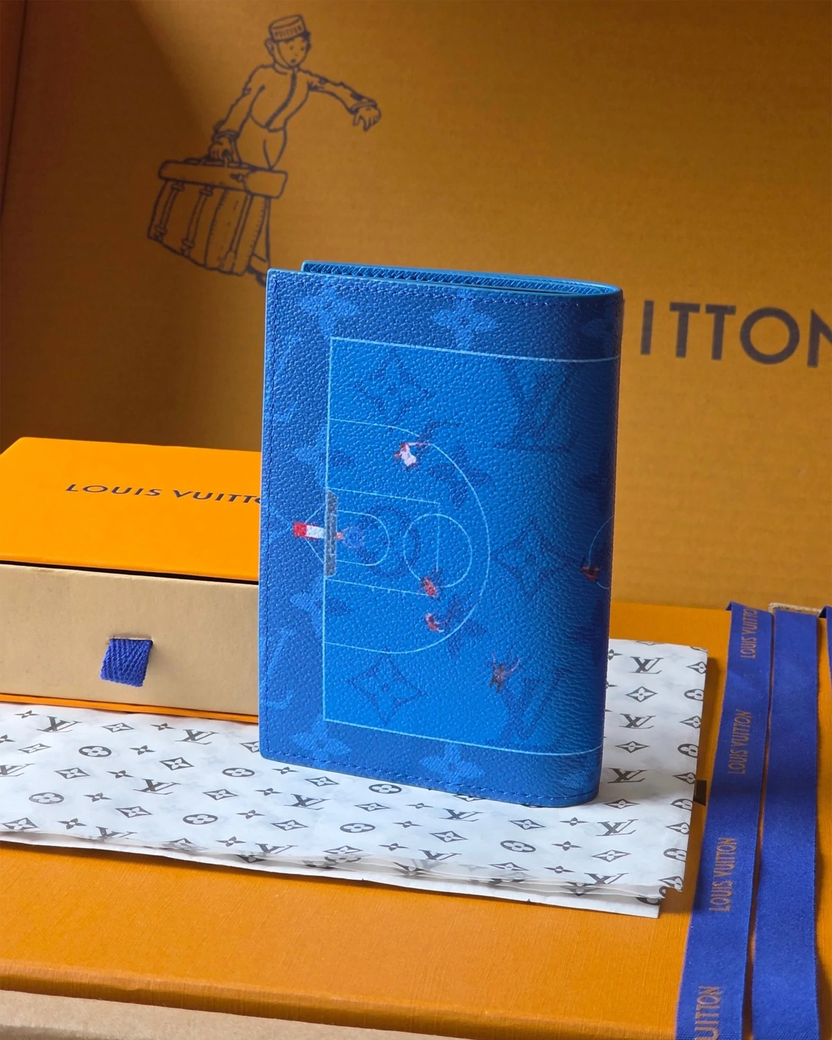 Passport Cover “Basketball Blue”
