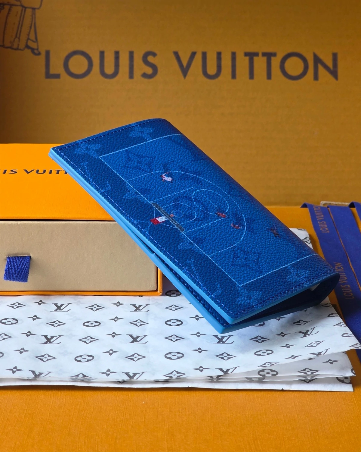 Passport Cover “Basketball Blue”