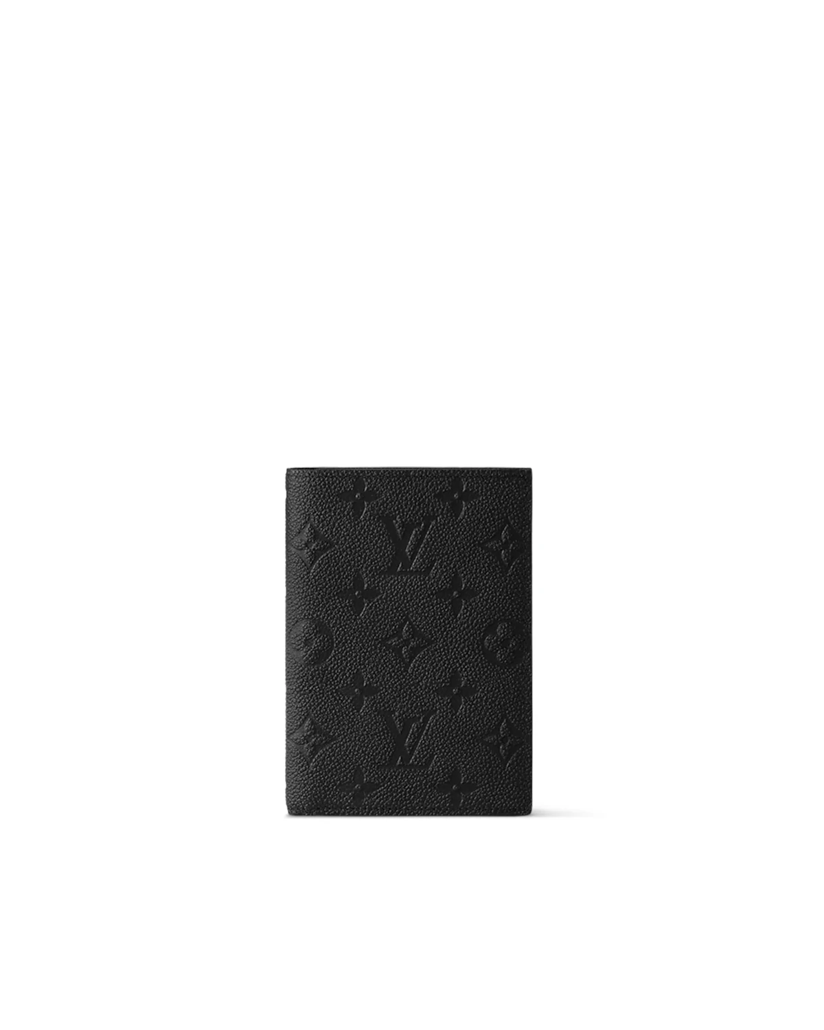 Passport Cover “Black Monogram Empreinte Leather”