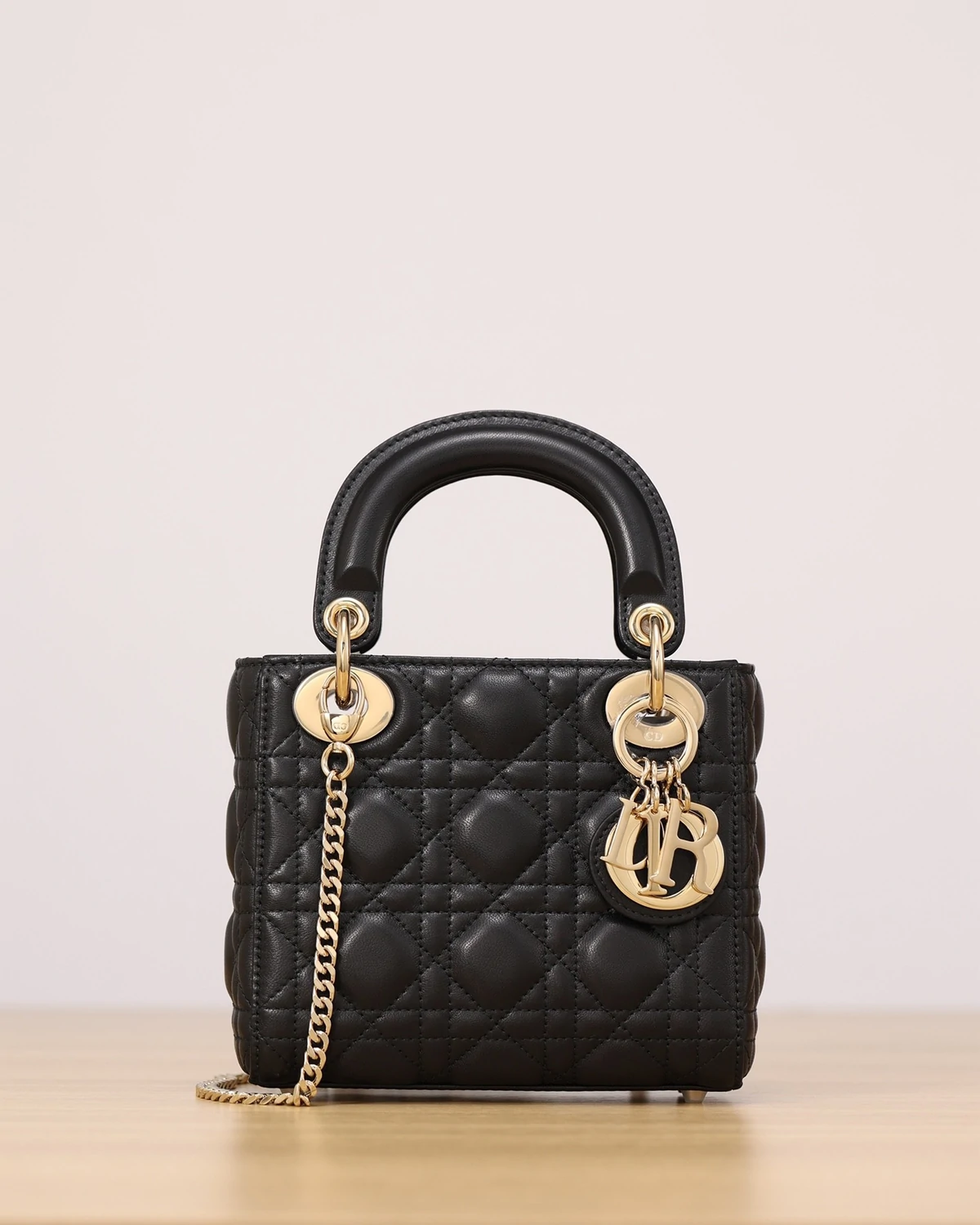 Rebce Mini Lady Dior Bag “Black ”