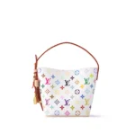 Rebce All In BB Multicolor Murakami Edition crossbody bag with rainbow Monogram canvas and playful details.