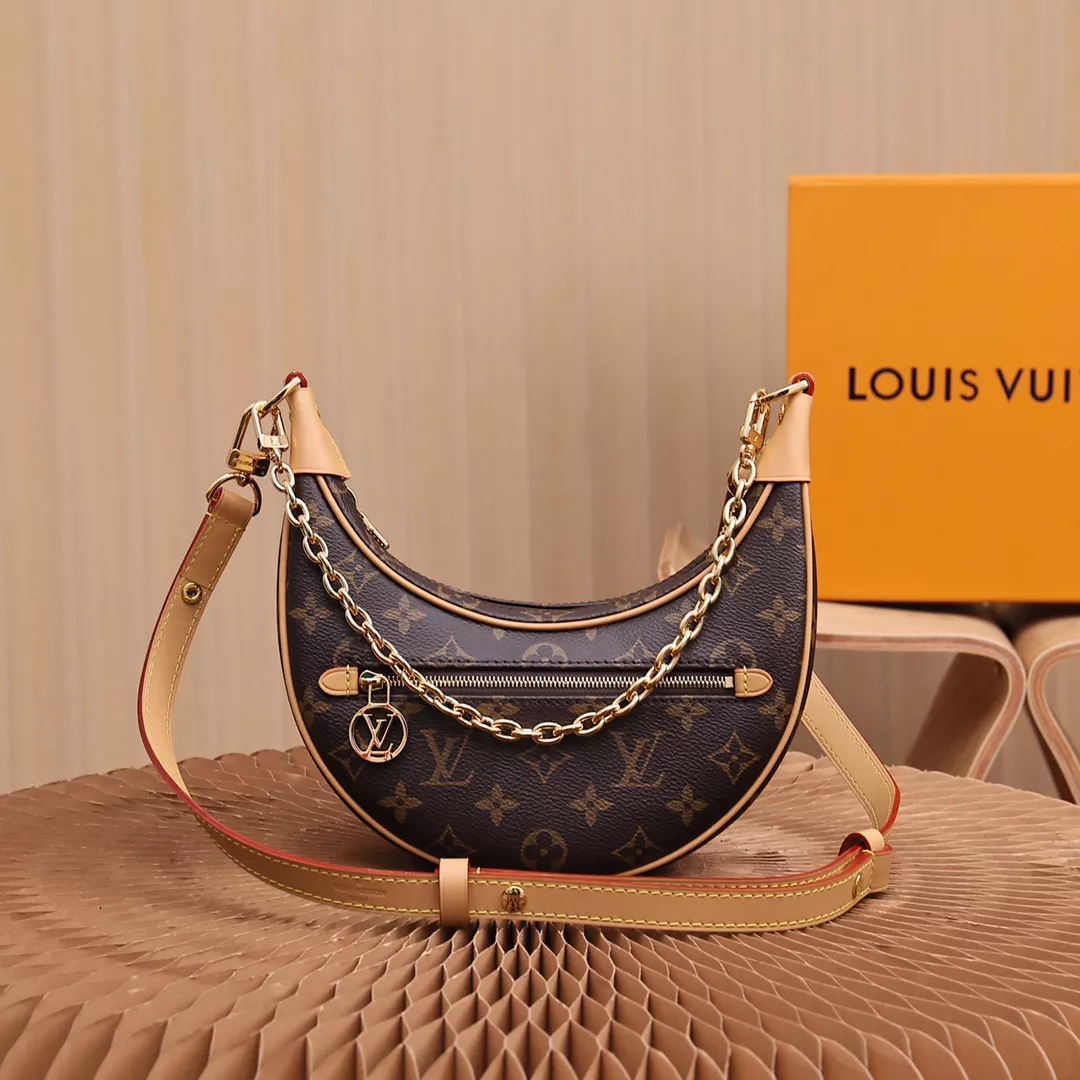 rebce, All Bags, Shoulder & Crossbody Bags, Everyday Essentials Loop Shoulder Bag “Monogram”