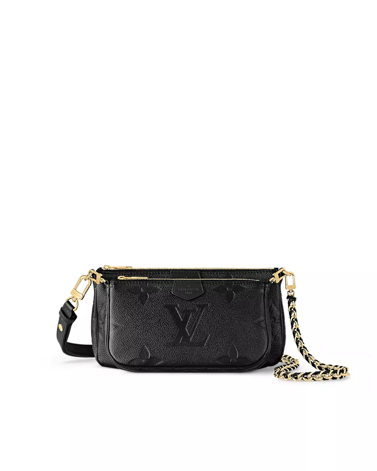 rebce, All Bags, Crossbody / Shoulder Bags, Everyday Essentials Multi Pochette Accessoires “Black Monogram Empreinte”