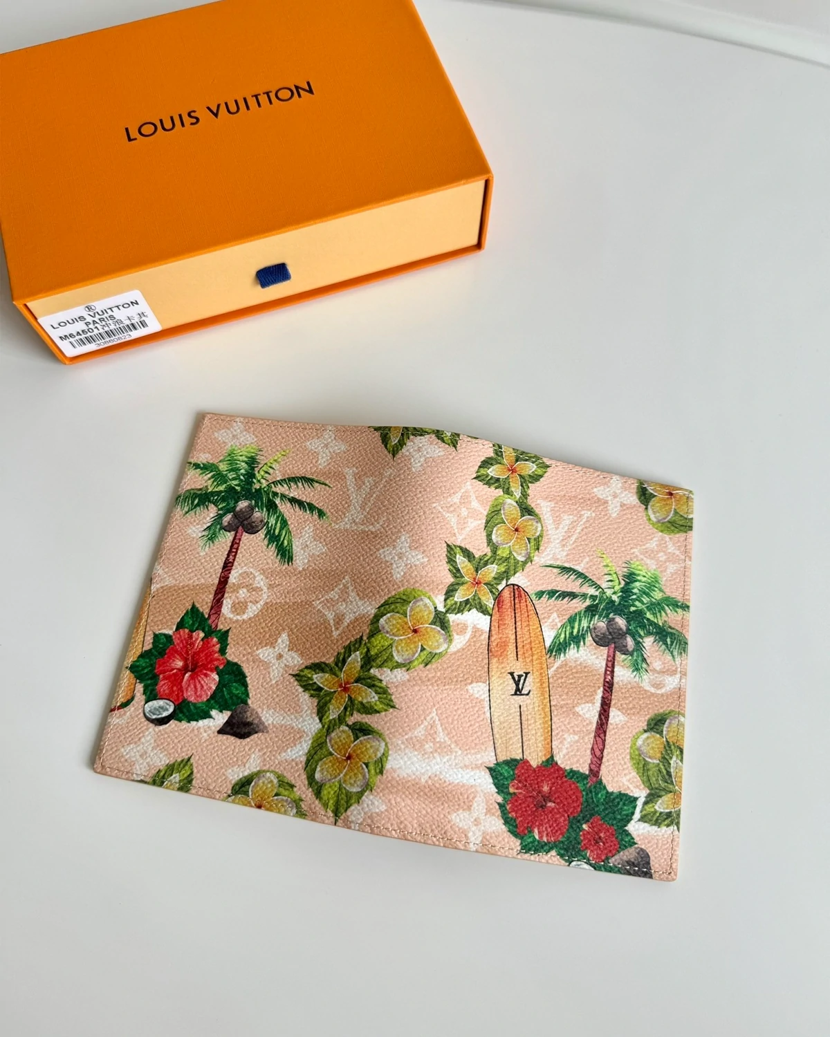 Rebce Passport Cover “Monogram Surfin”