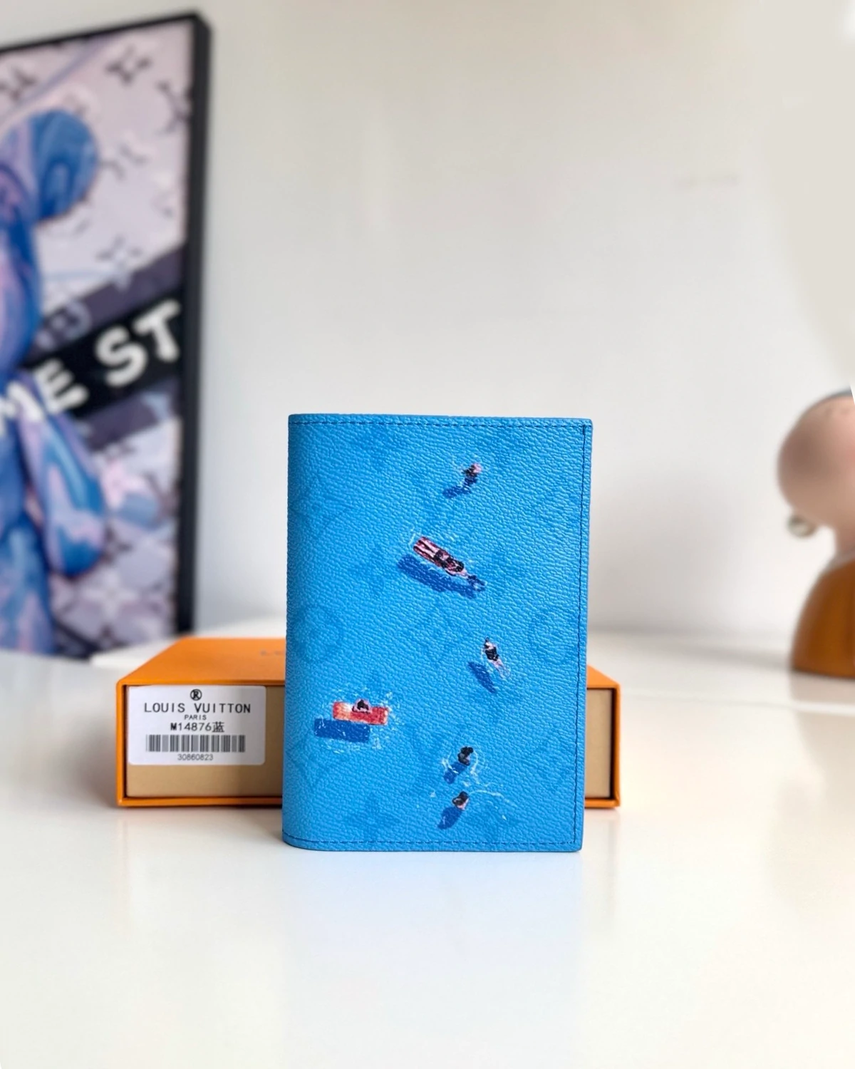 Rebce Passport Cover “Pool Blue”