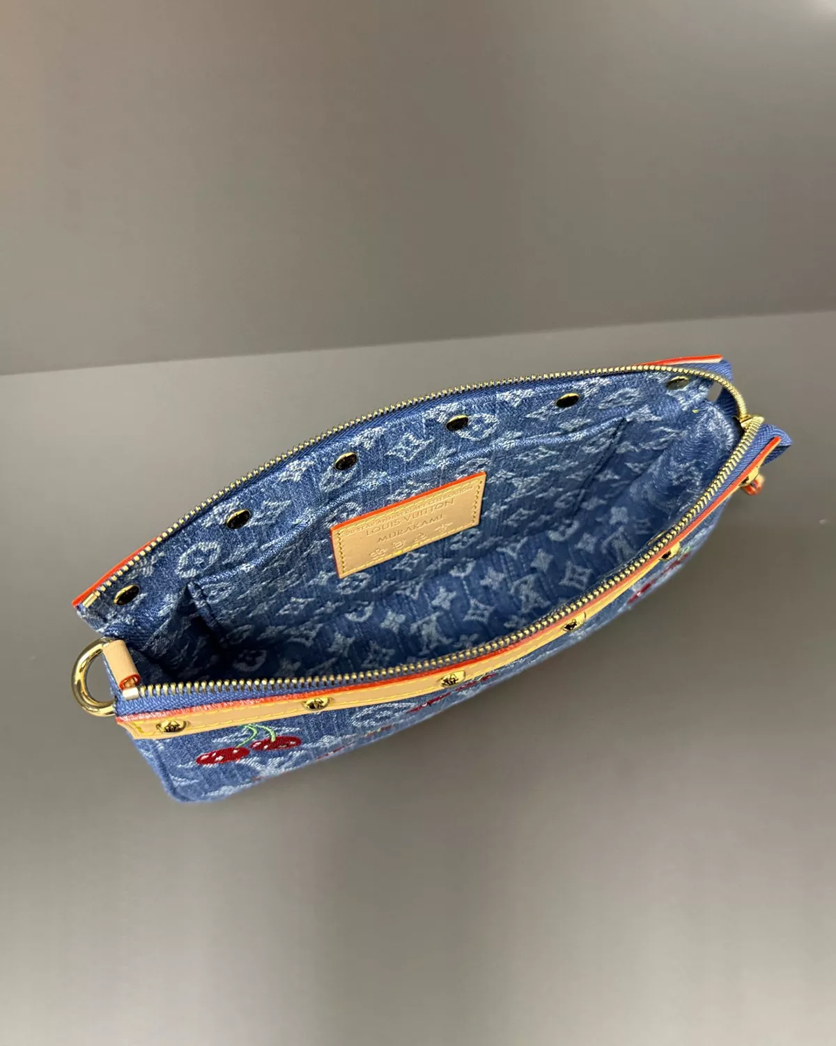 rebce, All Bags, Shoulder & Crossbody Bags, Limited Edition Pochette Accessoires “LV x TM Cherry Denim”