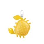 Rebce Crab Bag Charm “Yellow”