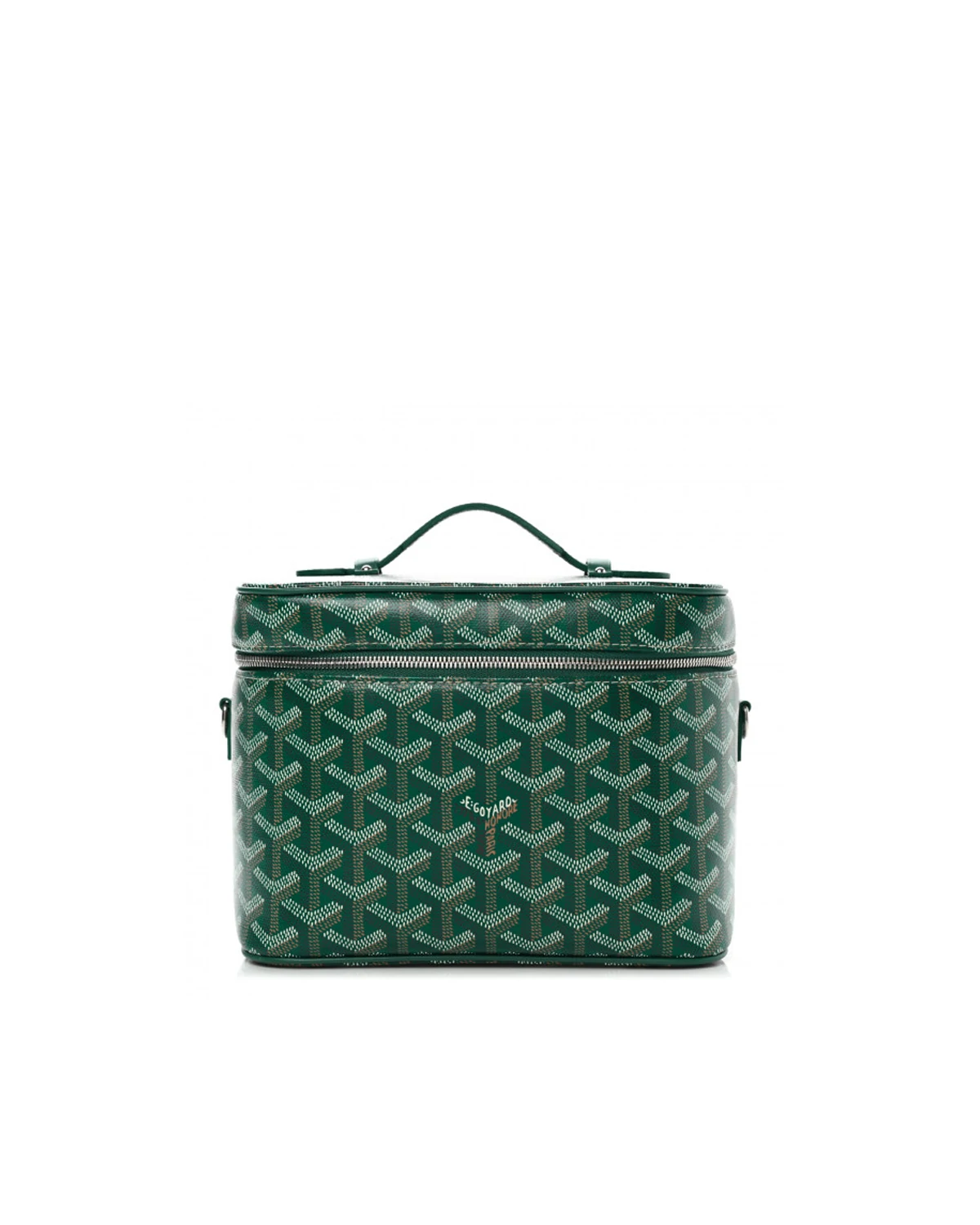 Rebce Muse Vanity Case Coated Canvas “Green”