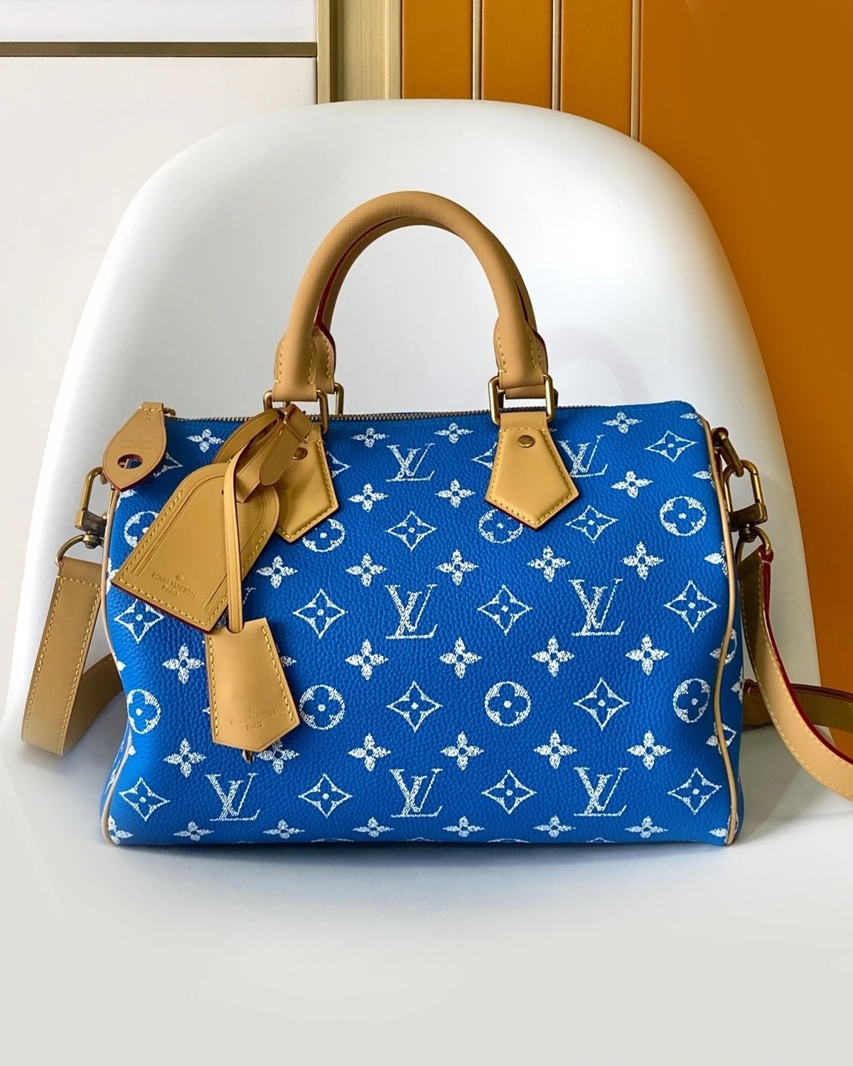 Speedy P9 Bandoulière 30 “Blue”