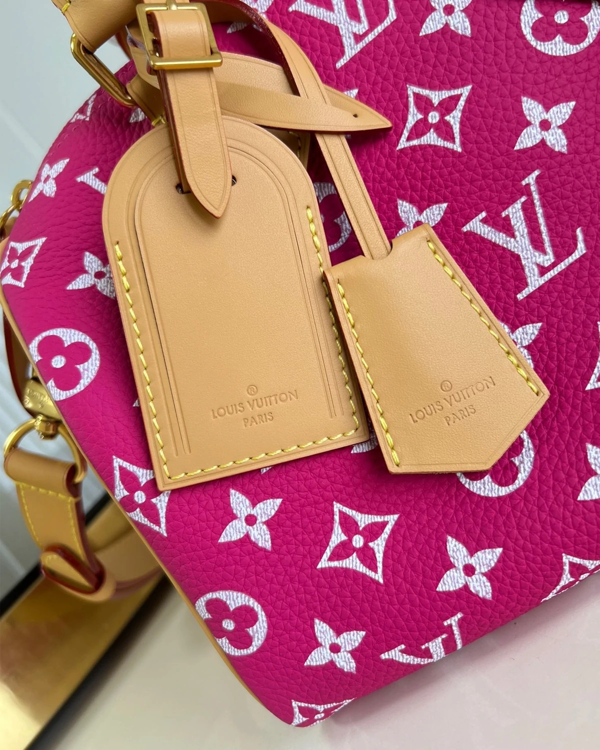 Speedy P9 Bandoulière 25 “Agate Pink”