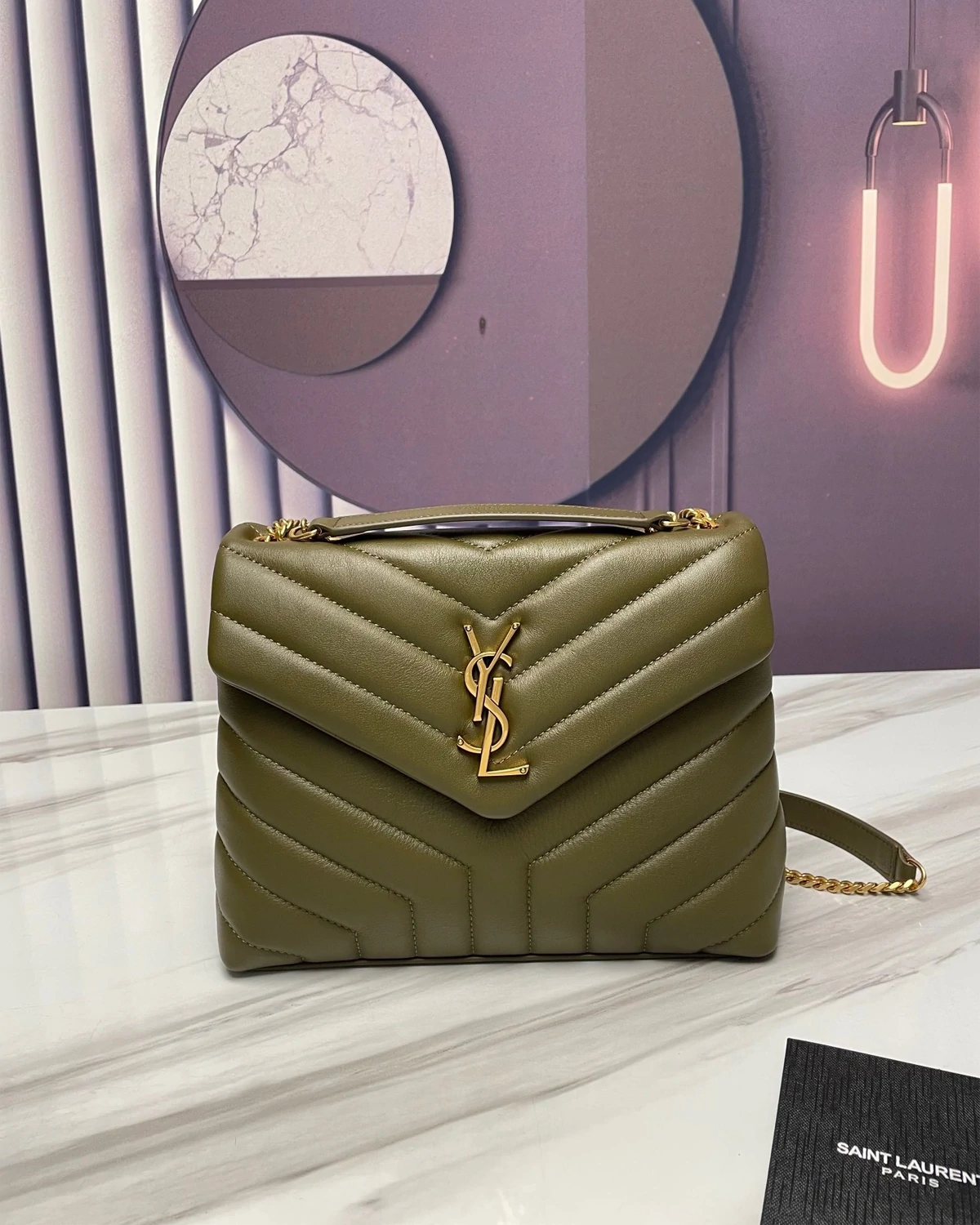 Rebce Loulou Shoulder Bag in Green