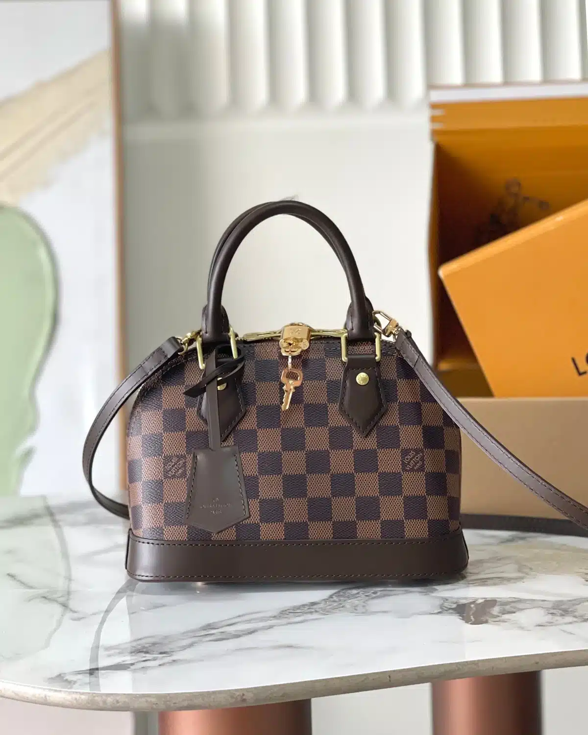 Alma BB “Damier Ebene ”