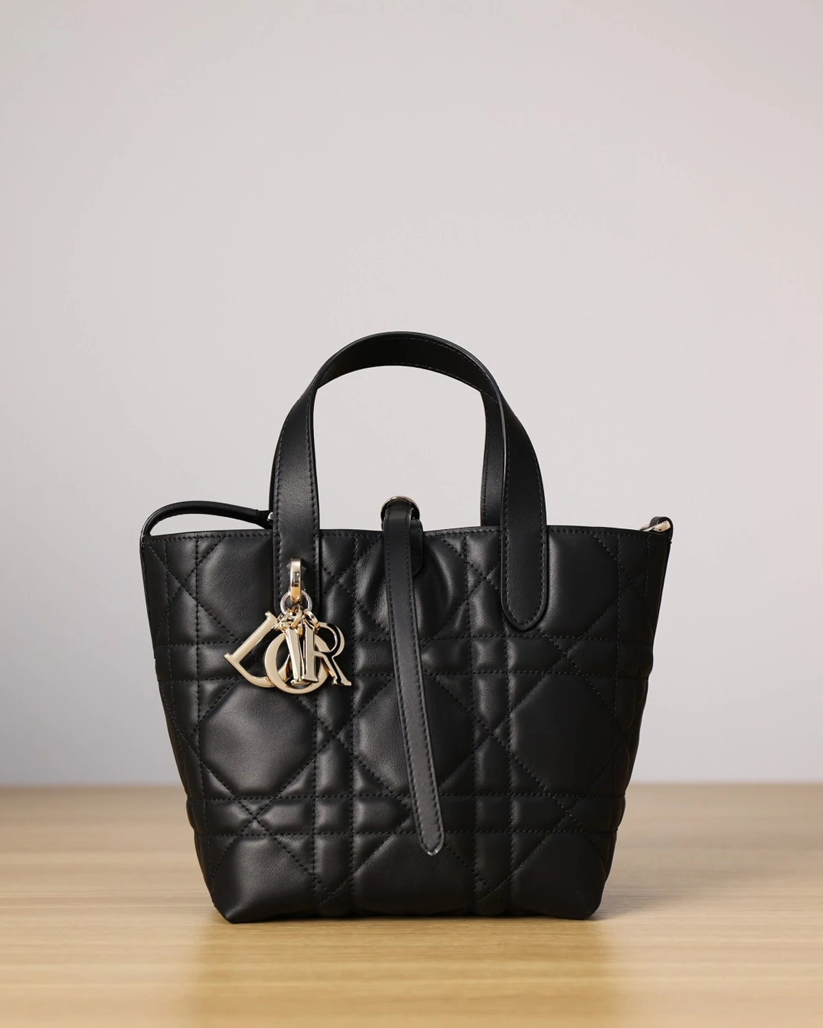 Small Toujours Vertical Tote Bag “Black ”