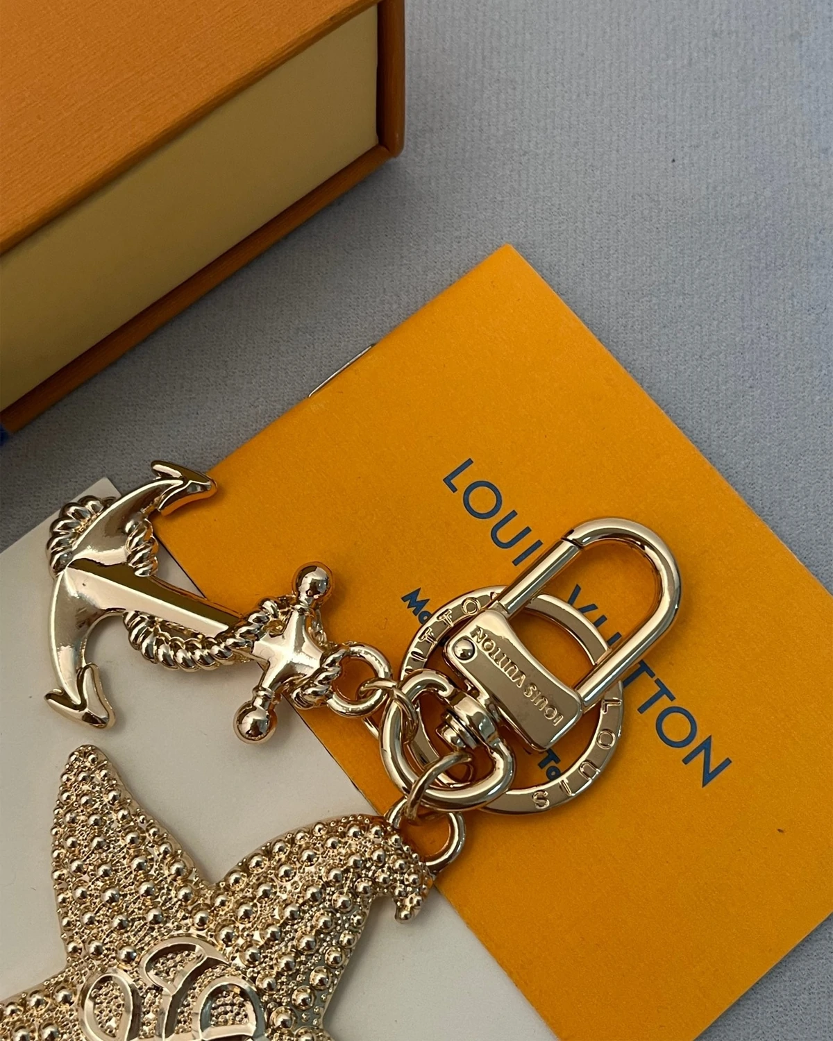 Starfish Key Holder and Bag Charm