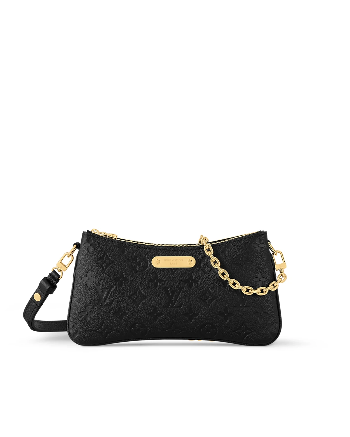 Liv Pochette “Monogram Empreinte Leather Black”
