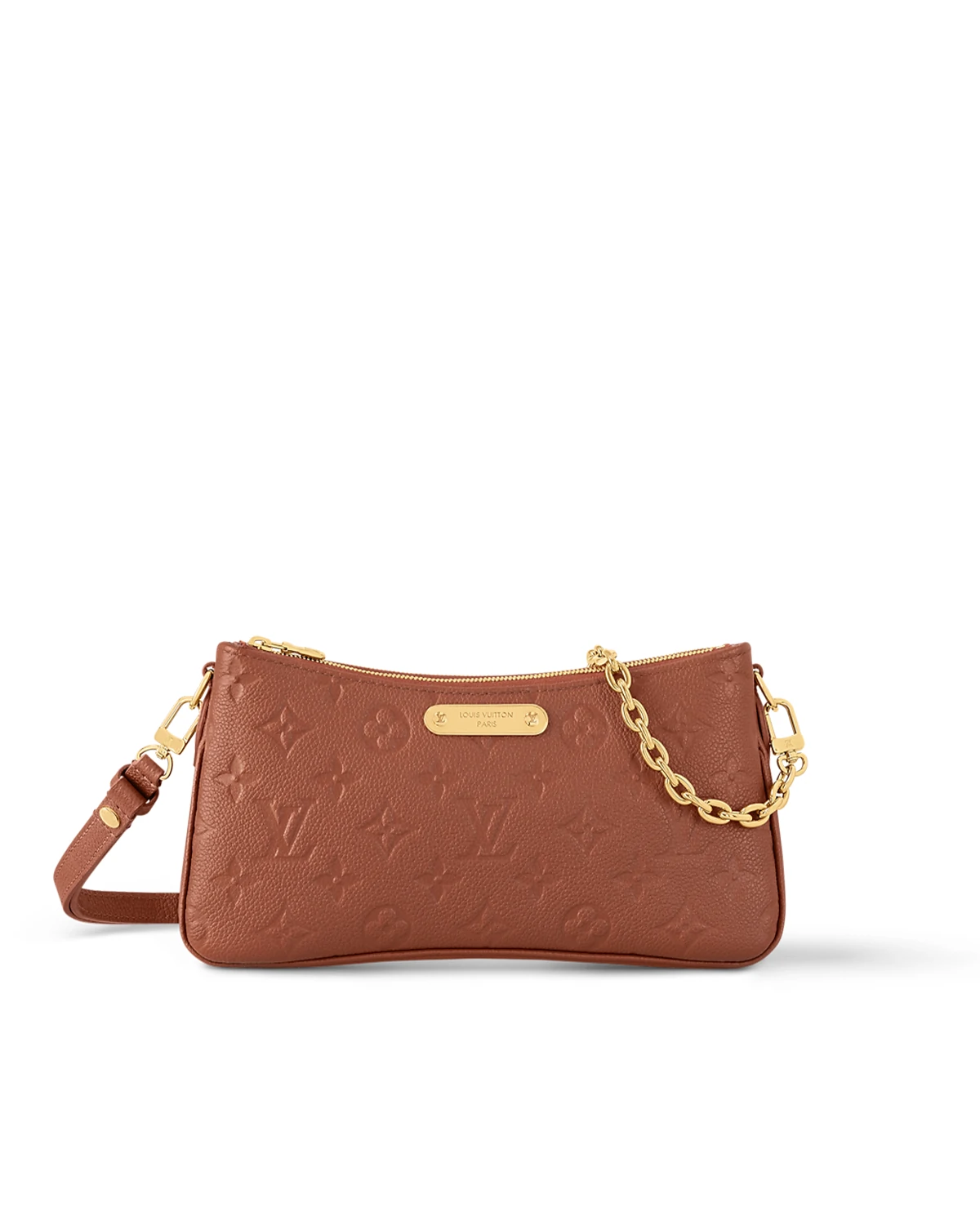 Liv Pochette “Monogram Empreinte Leather Cognac ”