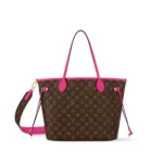 Neverfull Bandoulière Inside Out MM “Rose ”