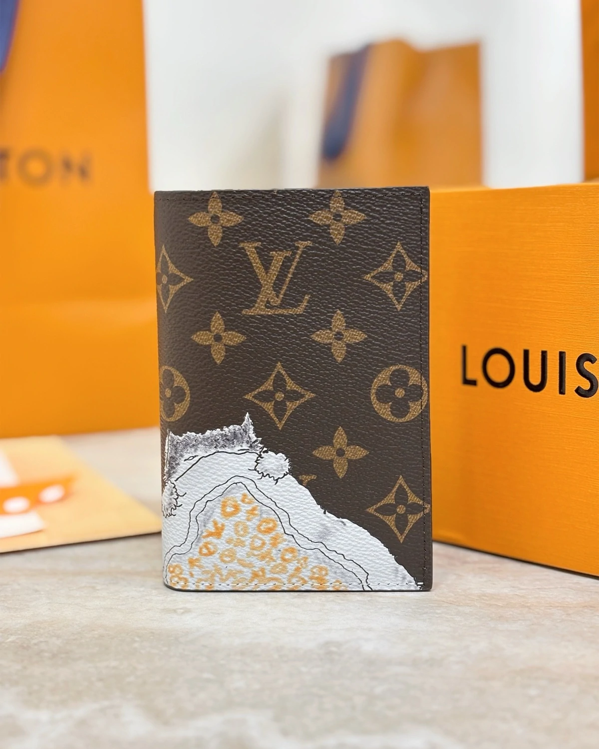 Passport Cover “Travels With Grace Coddingon”