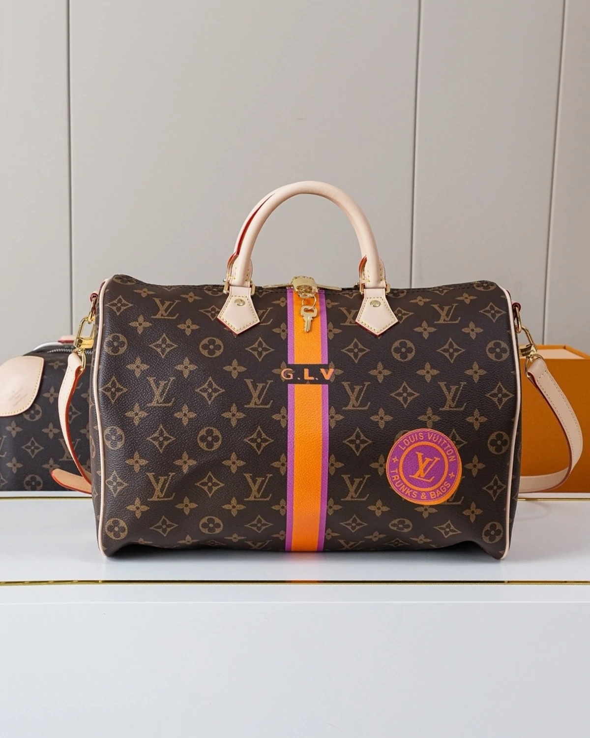 Speedy Bandoulière 35 “Mon Monogram”