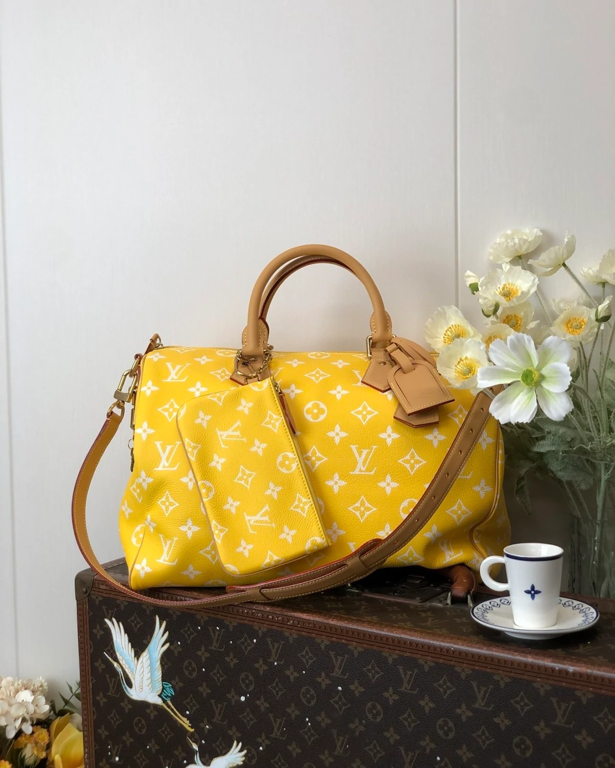 Speedy P9 Bandoulière 40 “Yellow”