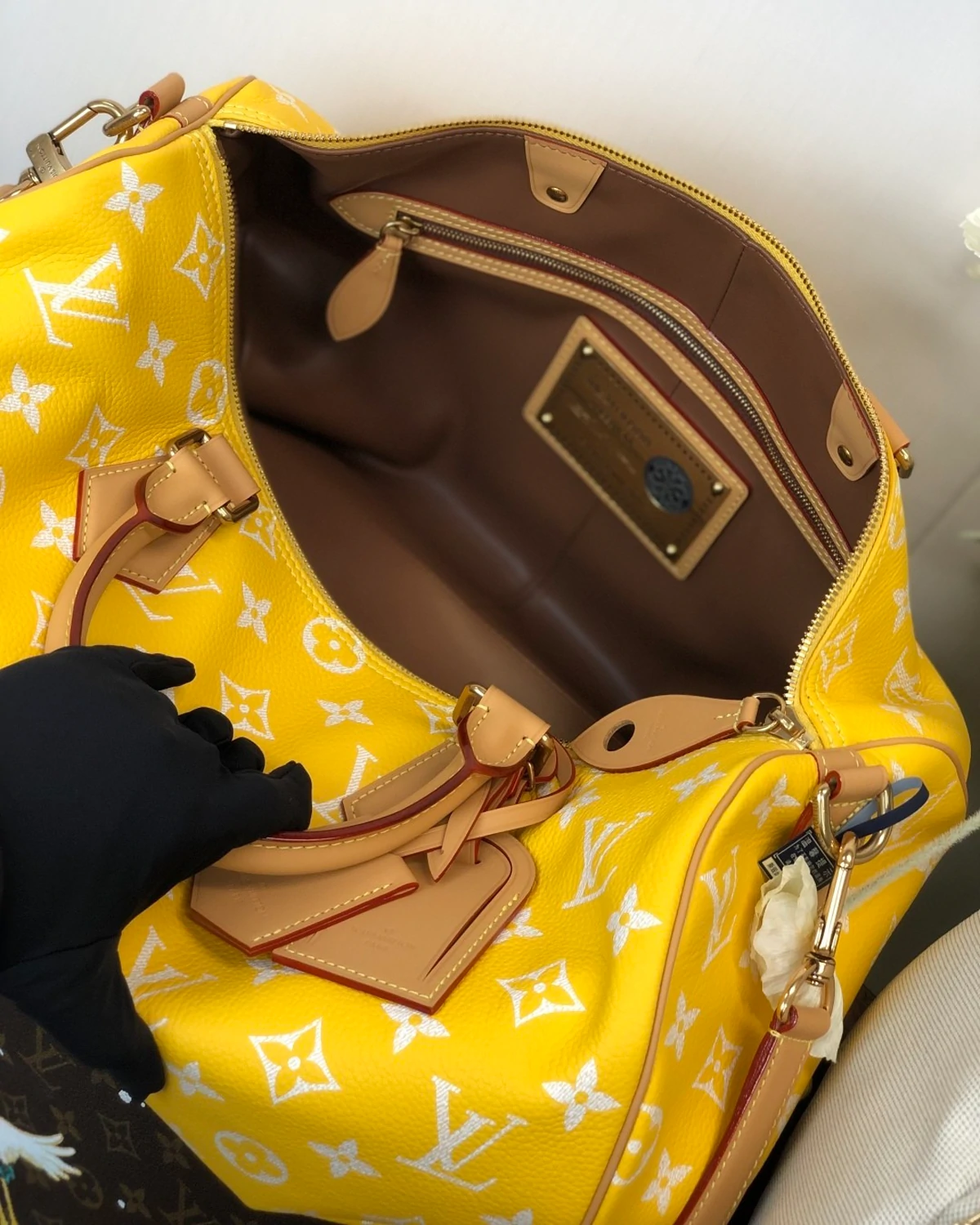 speedy-p9-bandoulière-40-yellow (3) Speedy P9 Bandoulière 40 “Yellow”