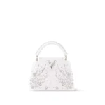 Capucines “Lily White Embroidered Sequins”