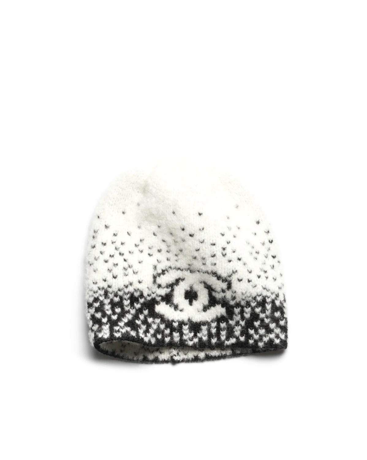 Coco Neige Beanie “White and Black”