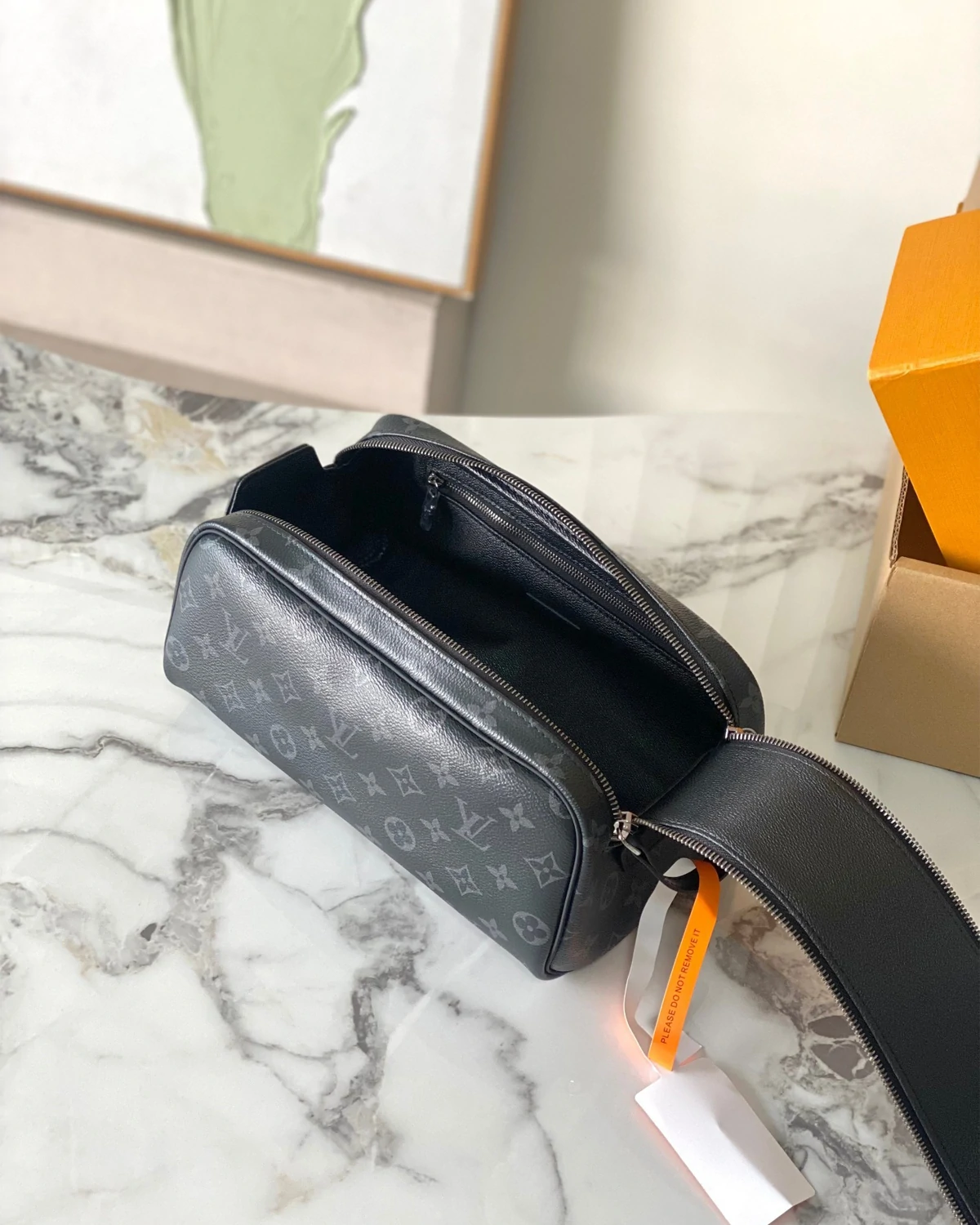 Dopp Kit “Monogram Eclipse Black”