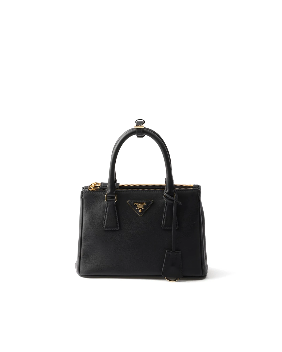 Galleria small leather bag “Black”
