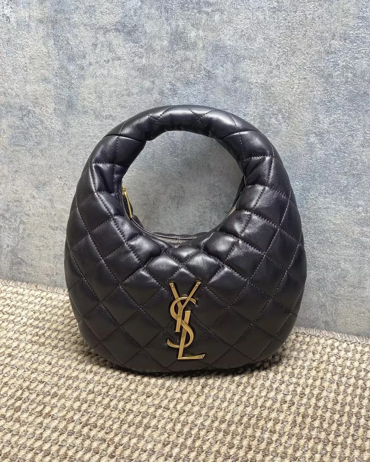 ICARINO in quilted nappa “Black”