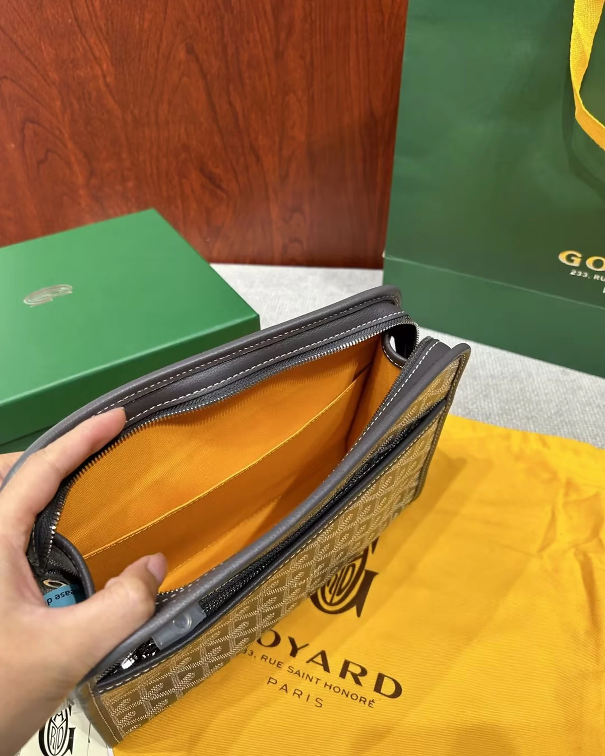 Jouvence MM Toiletry Pouch “Grey”