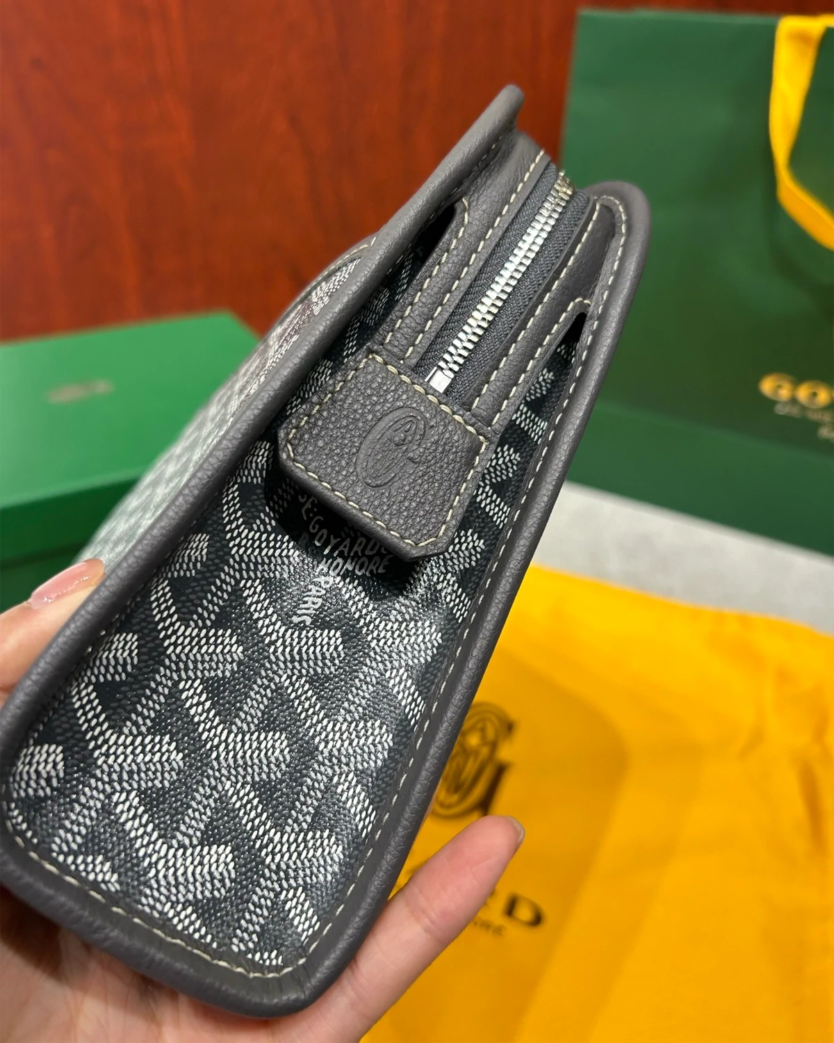 Jouvence MM Toiletry Pouch “Grey”