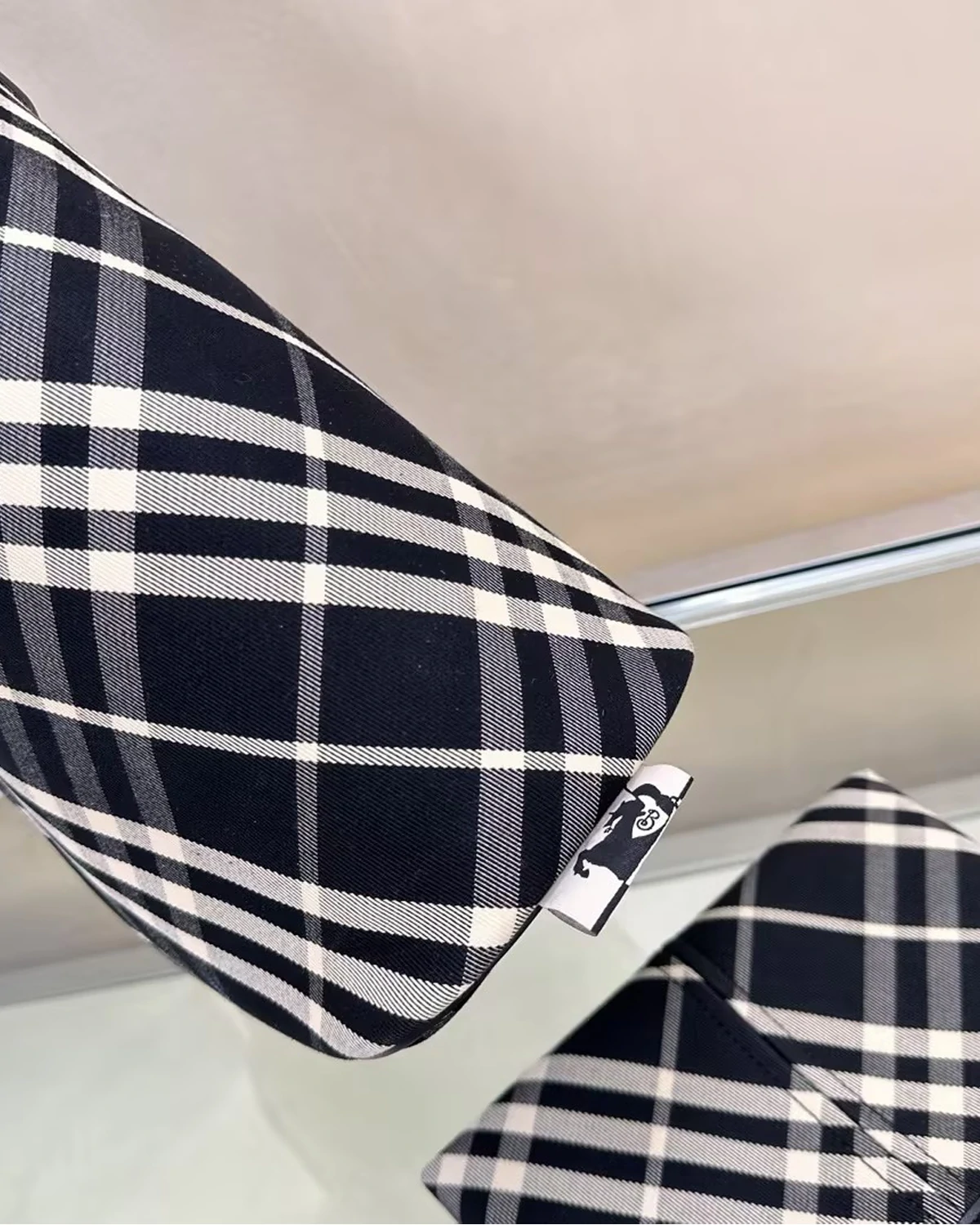 small-check-shoulder-bag