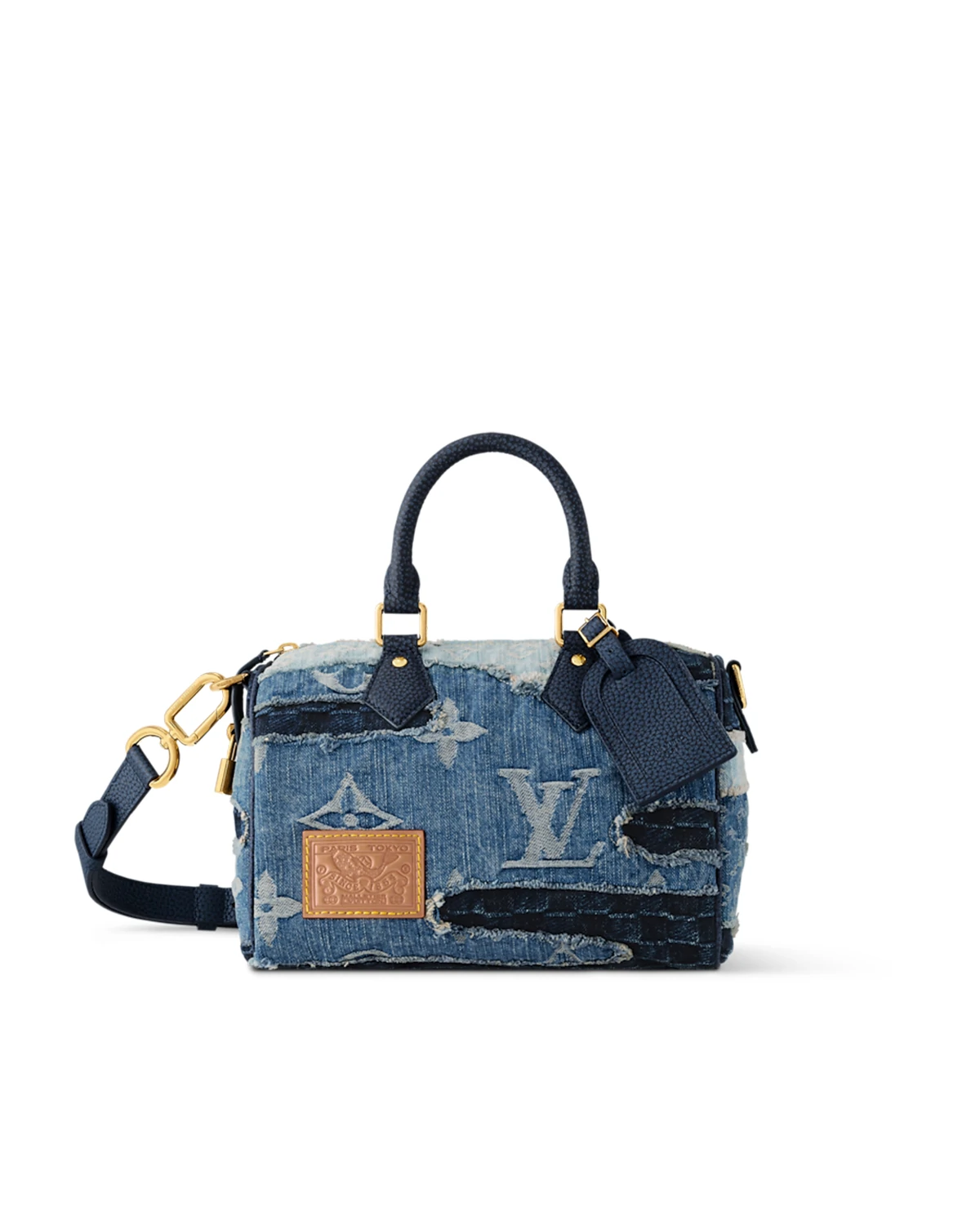 Speedy 25 Bandoulière “Blue Denim”