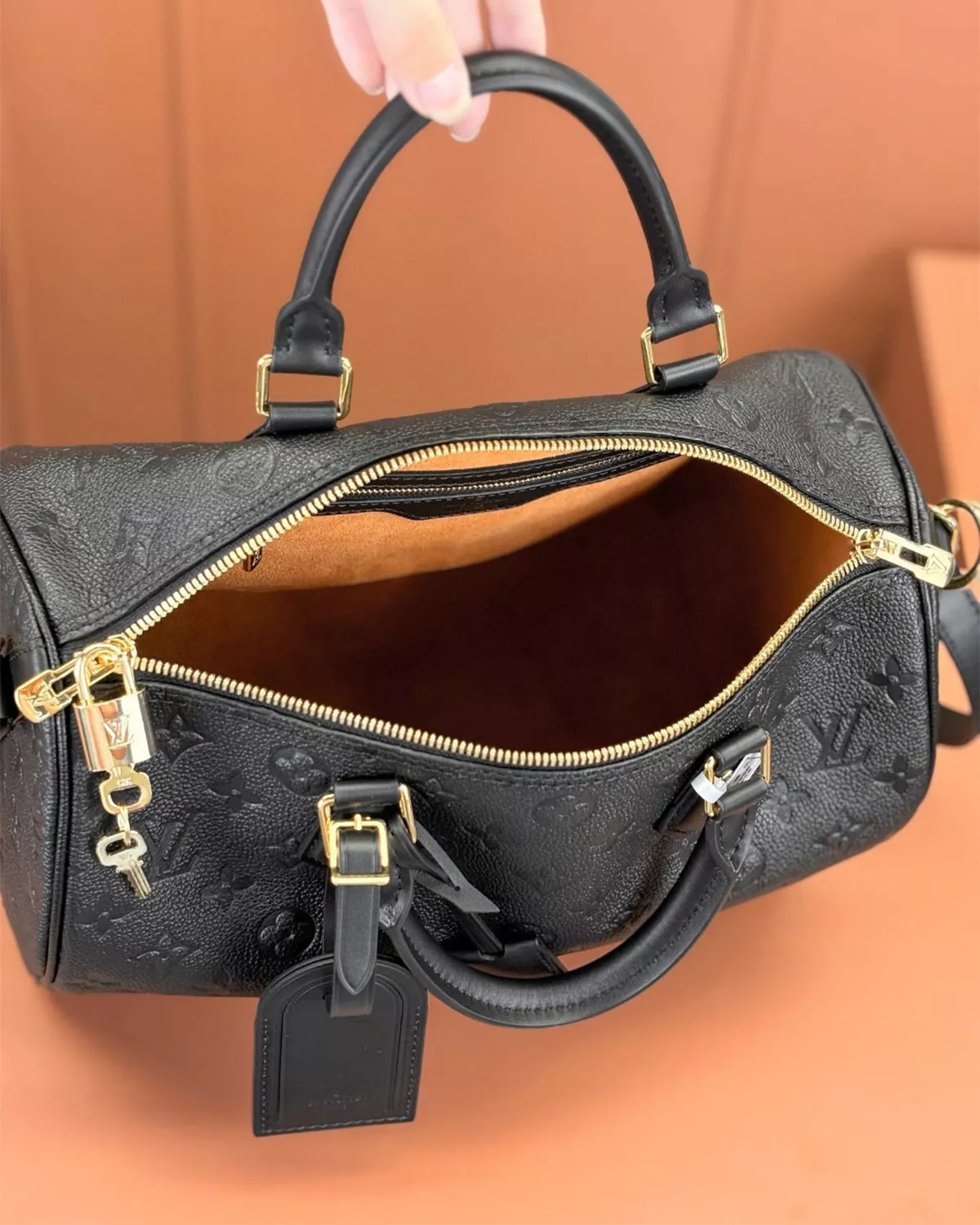 Speedy Soft 30 “Monogram Empreinte Black”