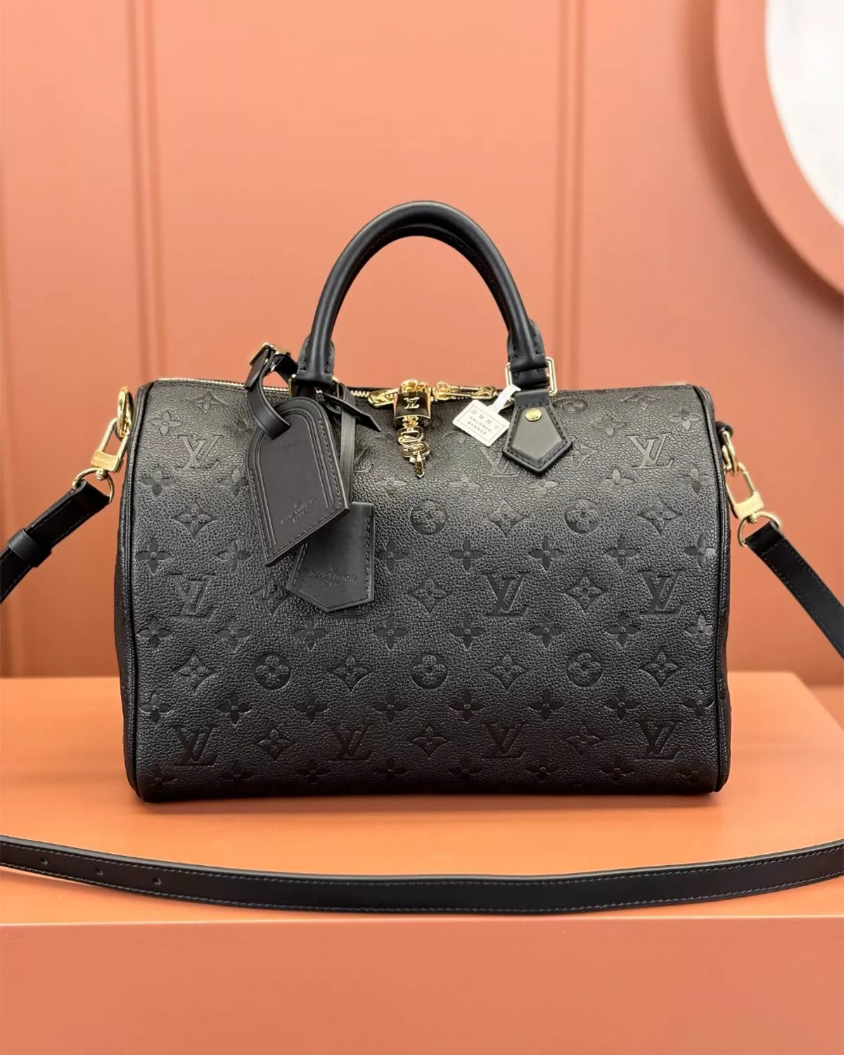 Speedy Soft 30 “Monogram Empreinte Black”