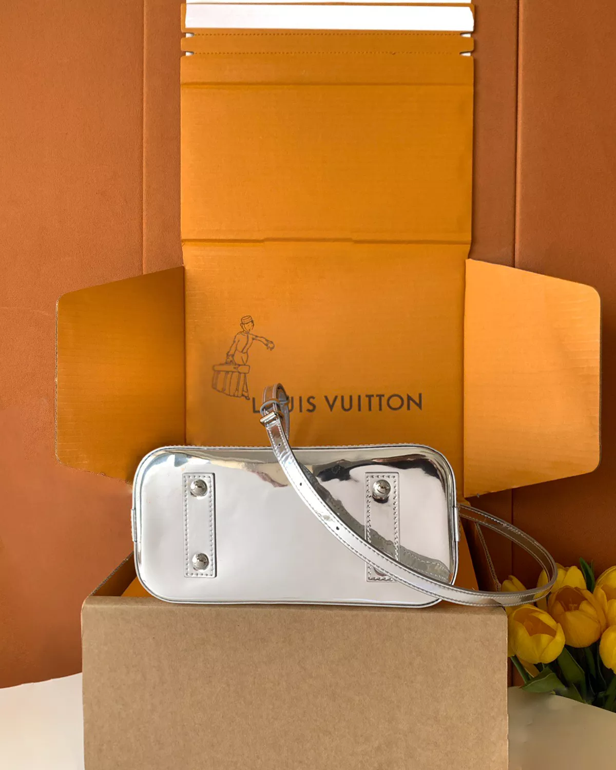 Alma BB “Monogram Miroir Silver”