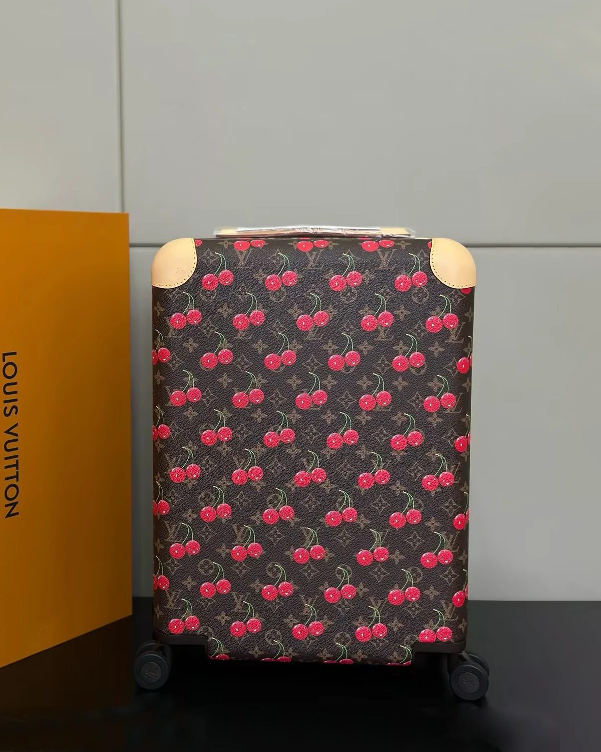 Horizon 55 “ Cherry Brown Monogram”