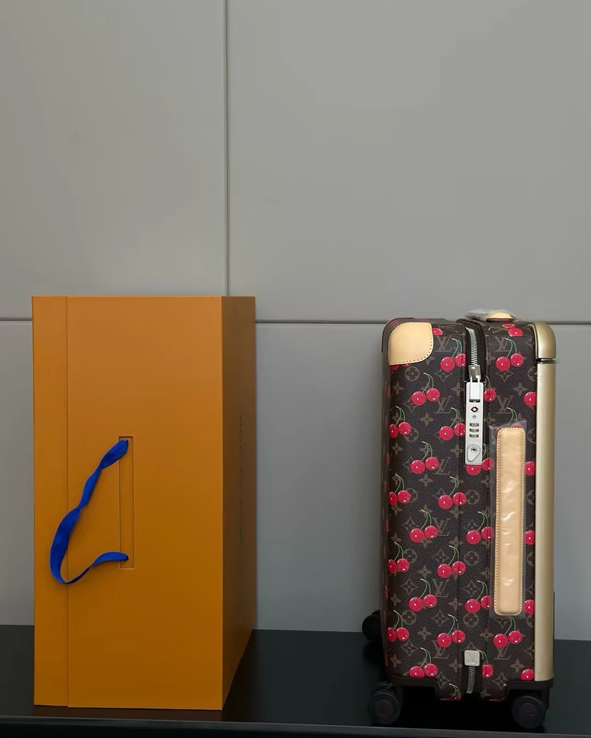 Horizon 55 “ Cherry Brown Monogram”