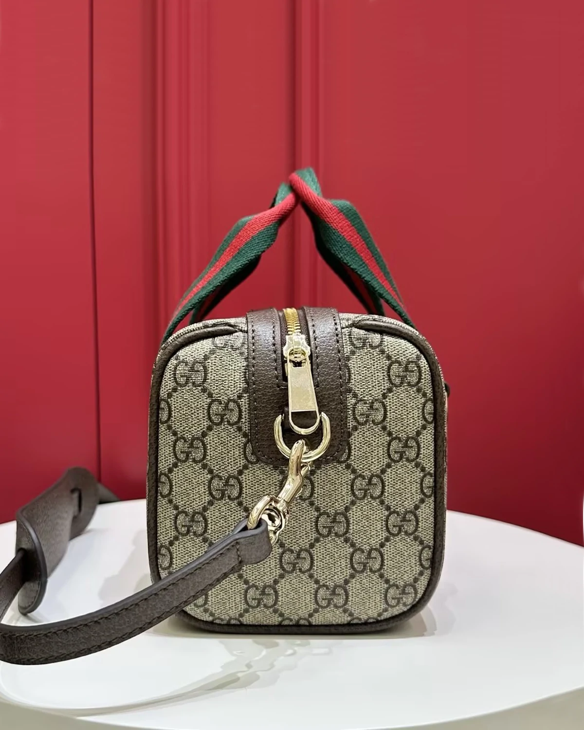 Mini GG handbag “Beige and Brown”